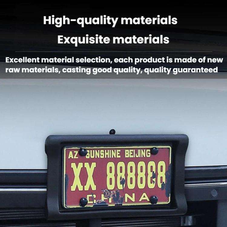 Car License Plate Frame Plate Holder Anti-Collision License Plate Frame, US