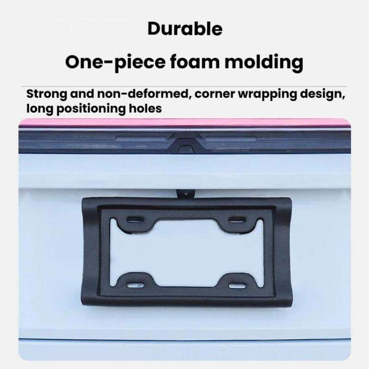 Car License Plate Frame Plate Holder Anti-Collision License Plate Frame, US