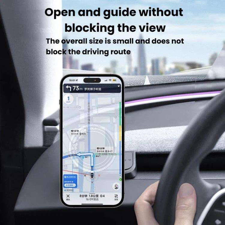 For Tesla 2025+ MODEL Y JUNIPER 2024+ Model 3 Highland Phone Holder Dashboard Phone Holder Base, ...