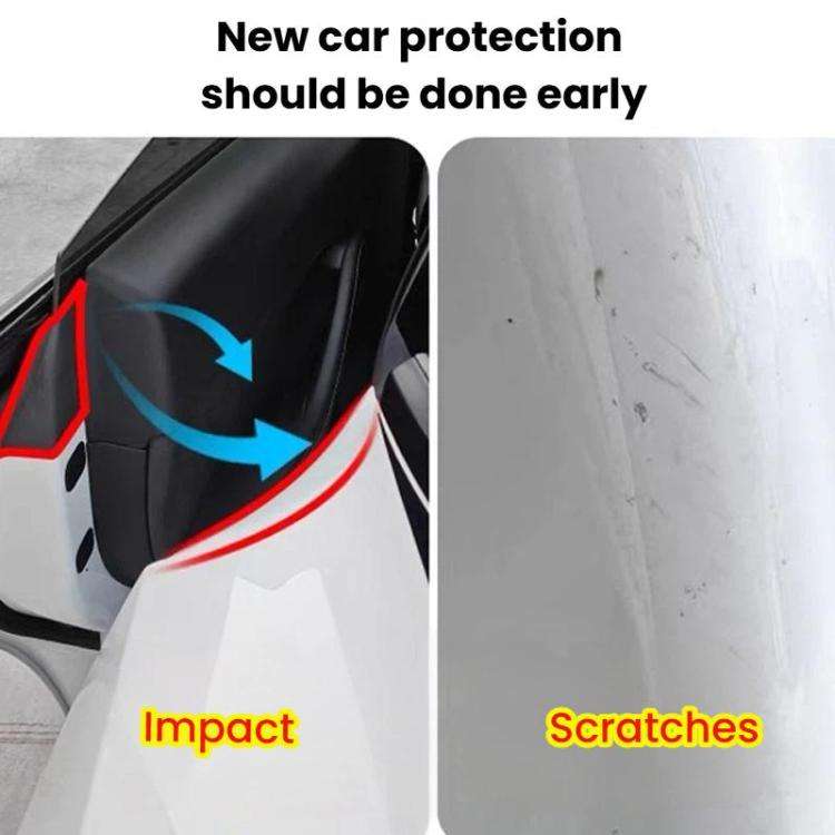 Rear Inner Door Anti-Scratch Protective Film, For Tesla Model Y Transparency, For Tesla Model Y B...