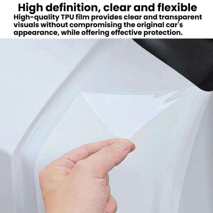 Rear Inner Door Anti-Scratch Protective Film, For Tesla Model Y Transparency, For Tesla Model Y B...