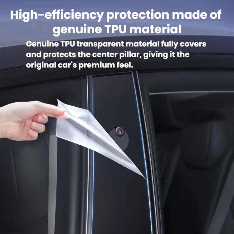 Car B-Pillar Protective Film, For Tesla Model Y, For Tesla Model 3, For Tesla Model Y L