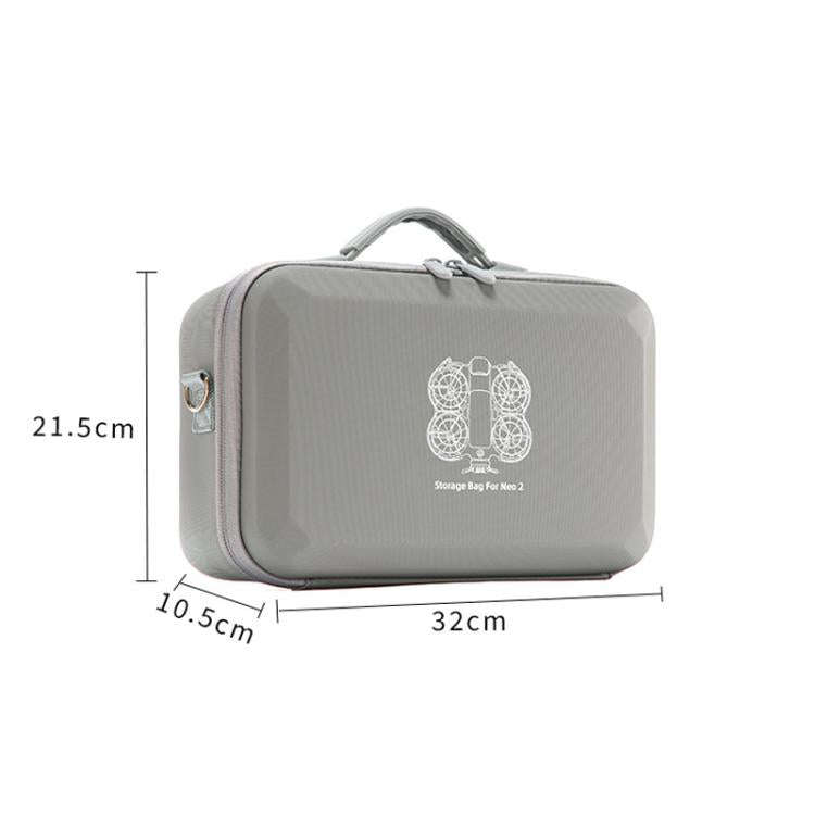 For DJI Neo 2 Fly More Combo Hard Shell Carrying Case Custom-Molded Sling Bag, Mini Black, Fly Mo...