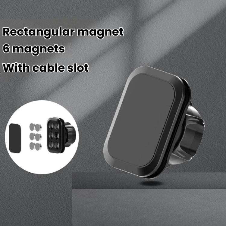 Magnetic Head For Car Phone Mount Accessories For 17mm Ball-Joint Square Magnetic Head, Square