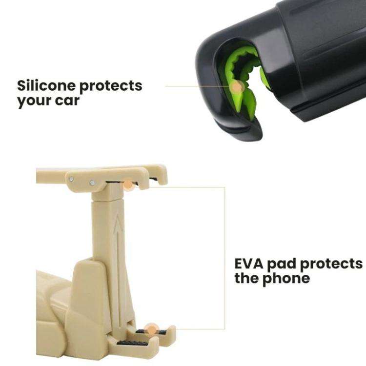 Car Phone Holder Extendable Hidden Hook