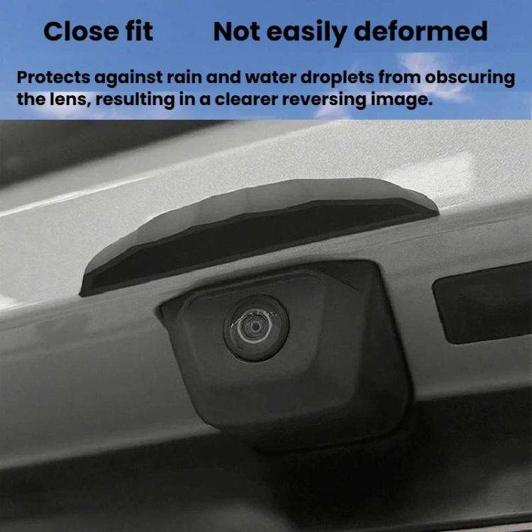 10pcs Car Reverse Silicone Camera Rain Shield