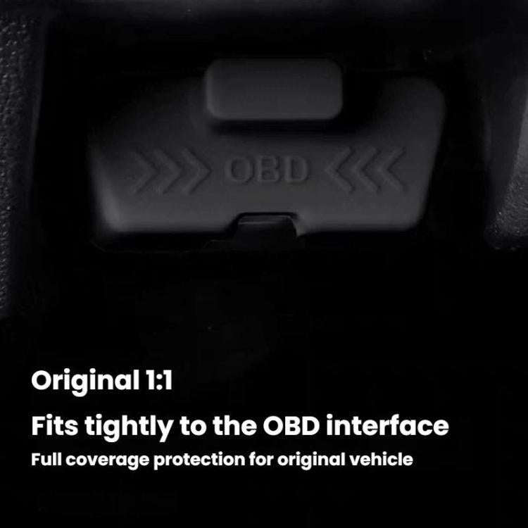 10pcs OBD Protection Cover Vehicle Diagnostic Port Protective Shield