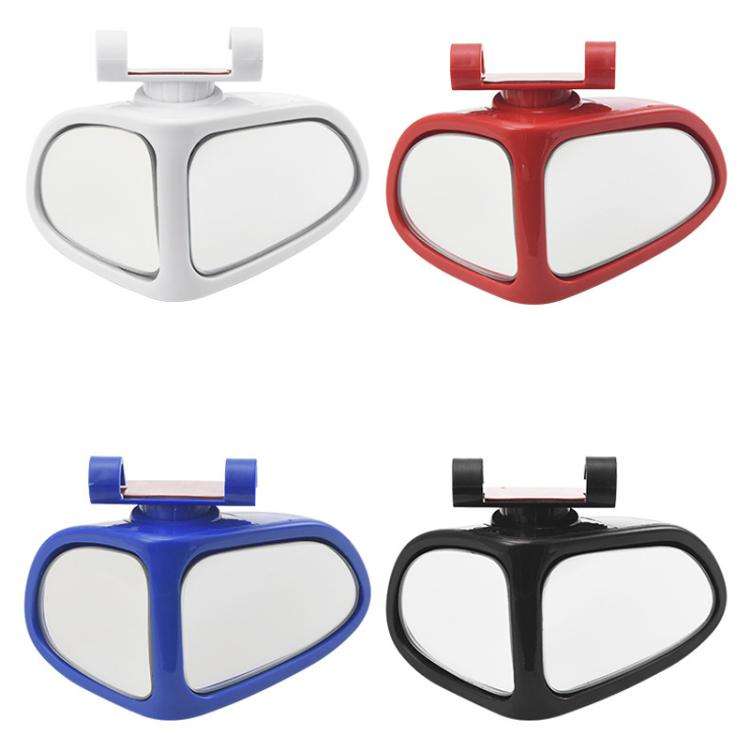 360 Degree Adjustable Wide-Angle Blind Spot Assist Mirror For Cars, Black Left, Black Right, Whit...