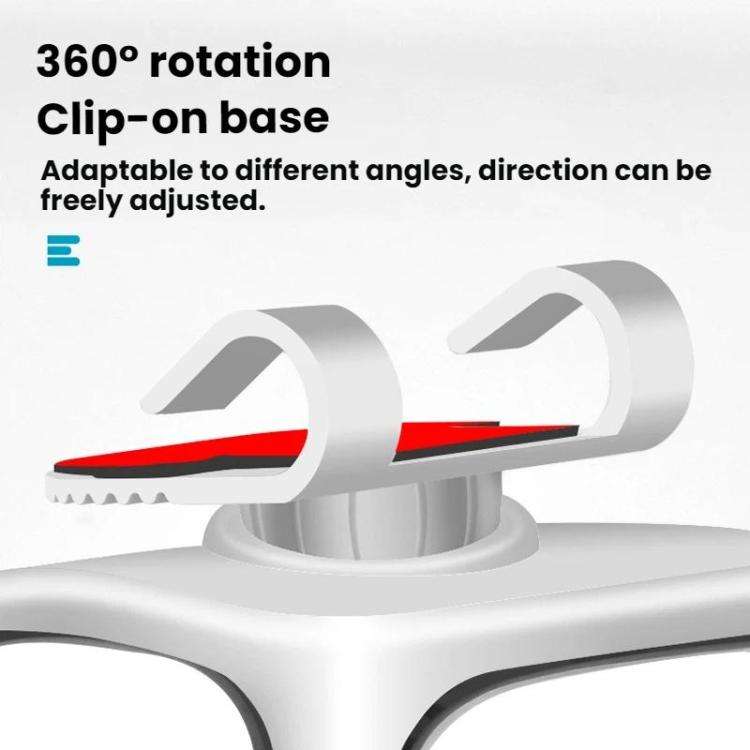 360 Degree Adjustable Wide-Angle Blind Spot Assist Mirror For Cars, Black Left, Black Right, Whit...