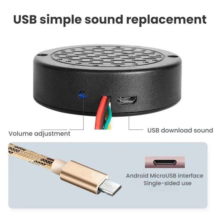 Motorcycle Car Start-Up Sound Modification Power-On Voice Prompt, DC6-30V, AC220V