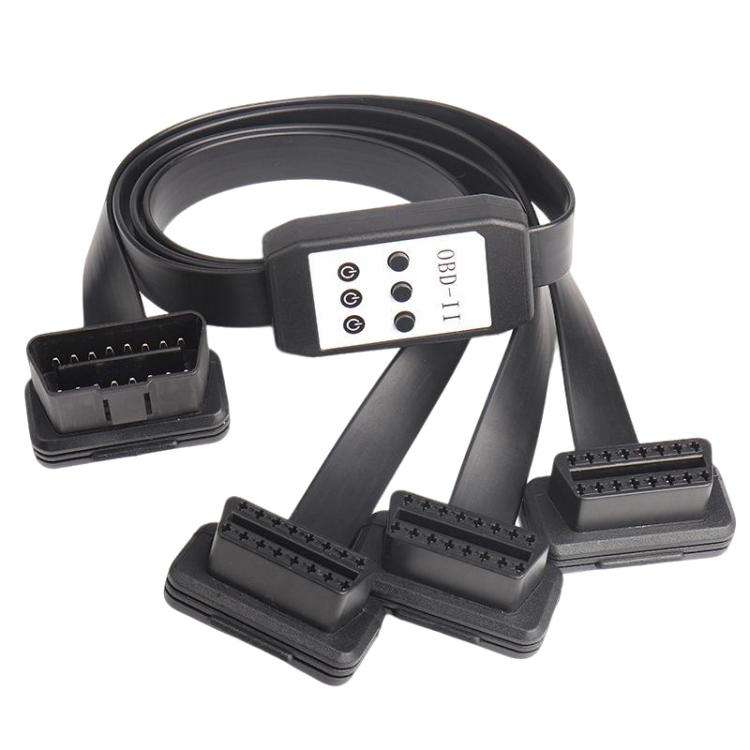 1 To 3 OBD2 Extension Cable With Switch, 1 To 3 With Switch