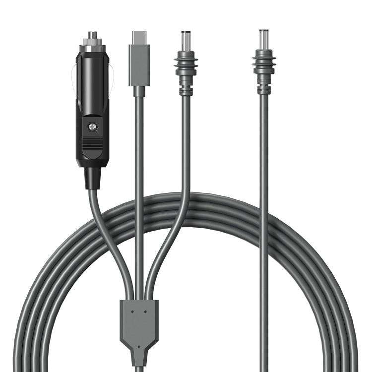 3 in 1 Mini Car DC Charger Power Cord, 3m