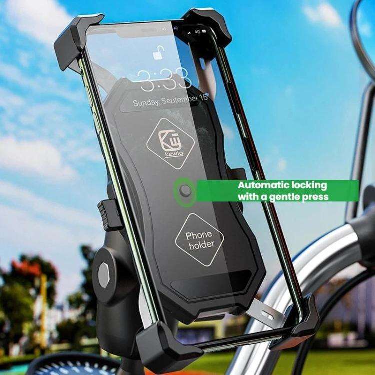 Motorcycle Elevated Phone Holder Bicycle Navigation Phone Holder Base, Kewig M11-C1, Kewig M11-C2