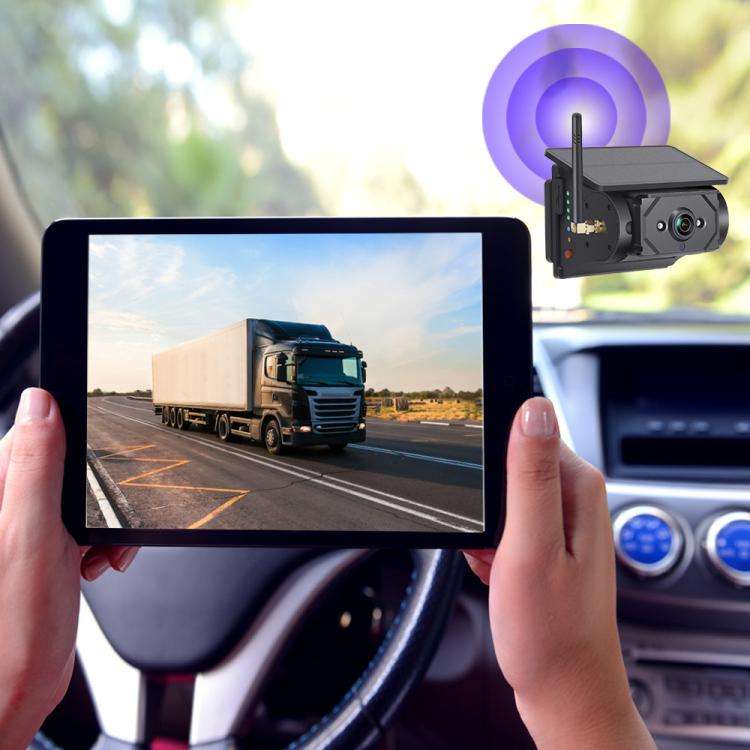 Wireless WIFI Magnetic Solar-powered Car Recorder Reversing HD Camera, F25