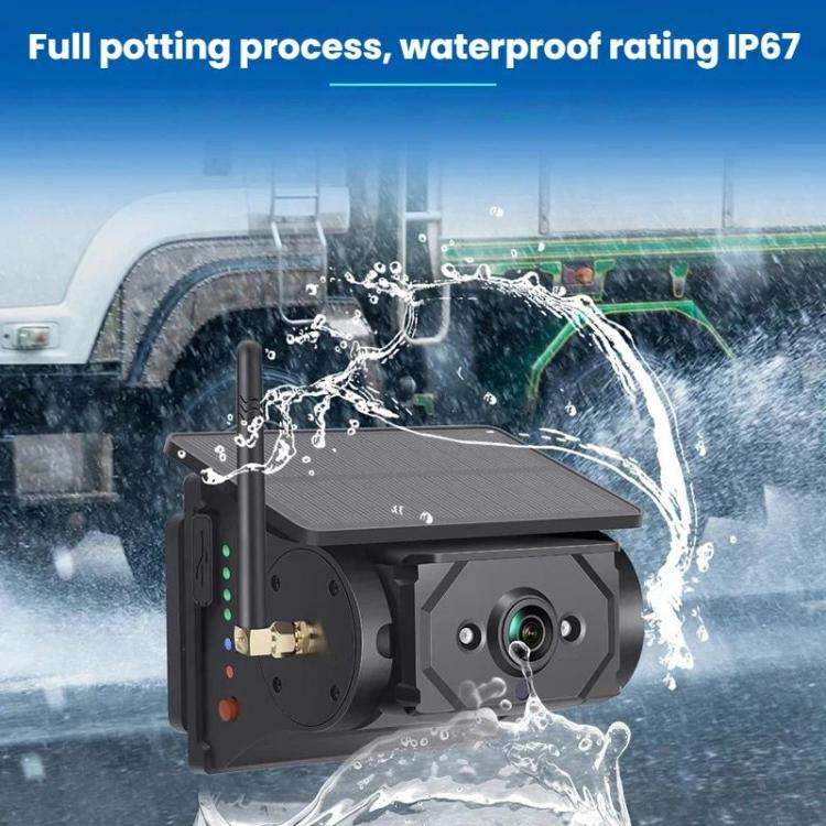 Wireless WIFI Magnetic Solar-powered Car Recorder Reversing HD Camera, F25