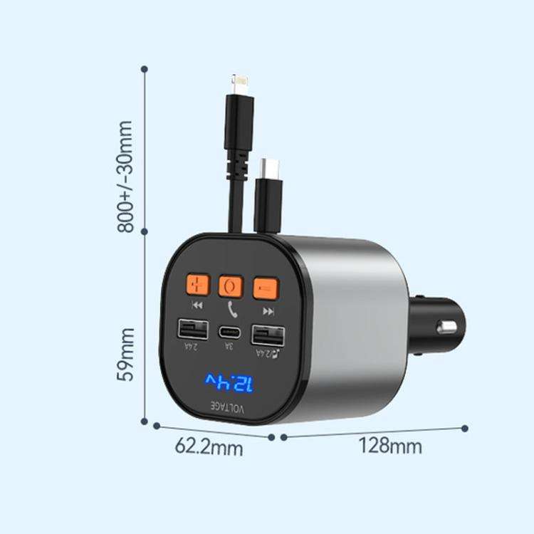 PD30W Car Fast Charging Cigarette Lighter Adapter Charger