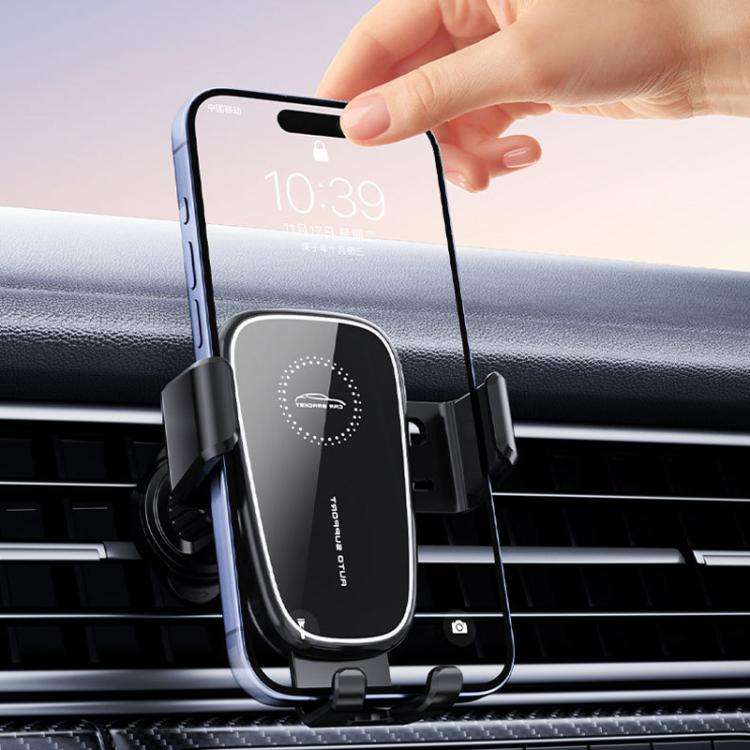 M7 Car Air Vent Gravity Phone Mount With Anti-Drop Tail Clip, M7