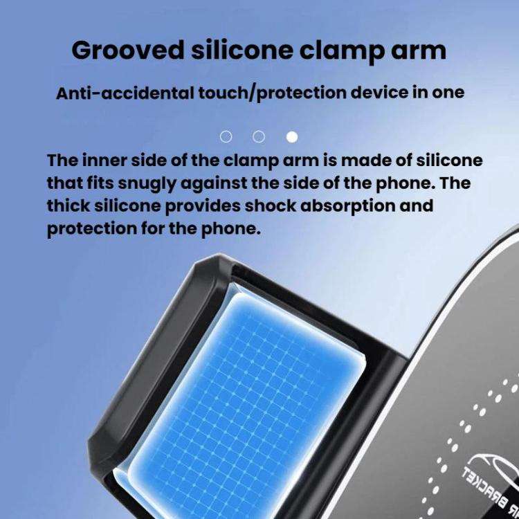 M7 Car Air Vent Gravity Phone Mount With Anti-Drop Tail Clip, M7