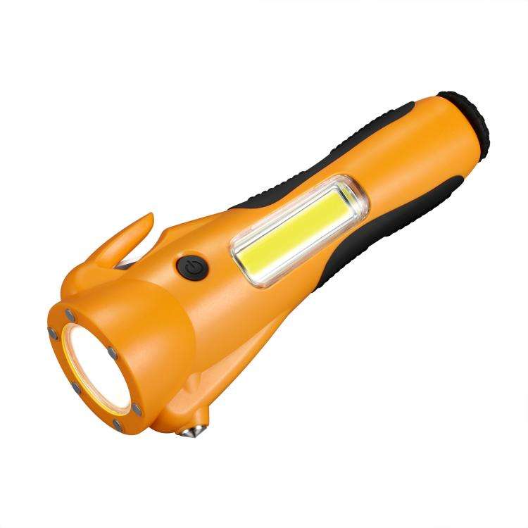 Multifunctional Emergency High-Intensity Magnetic COB Work Light with Car Safety Hammer