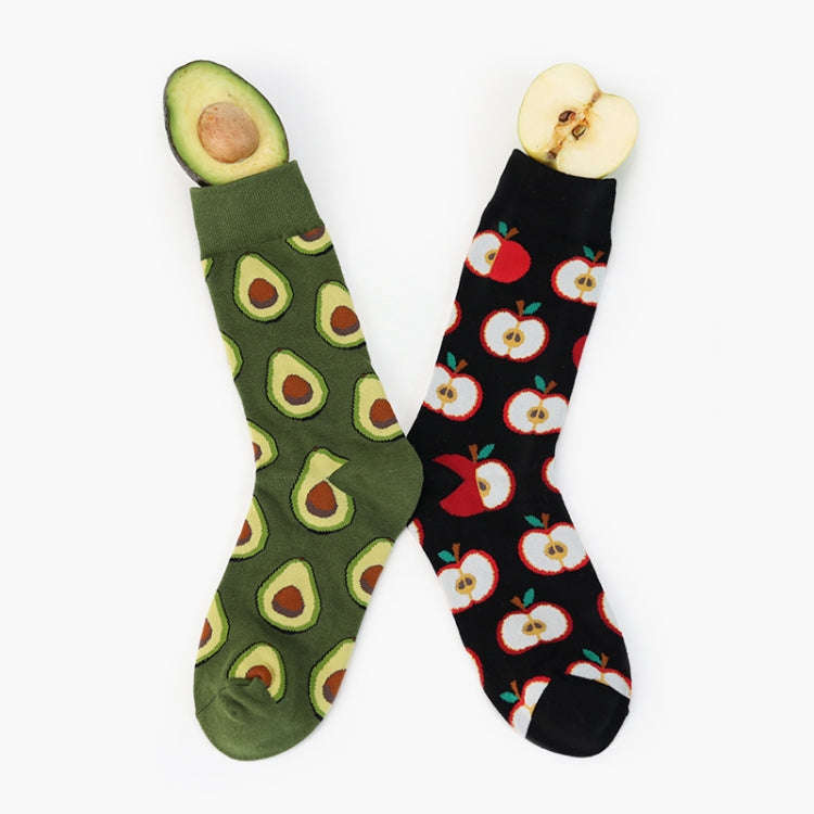 5 Pairs Fruit Food Socks Short  Funny Cotton Socks