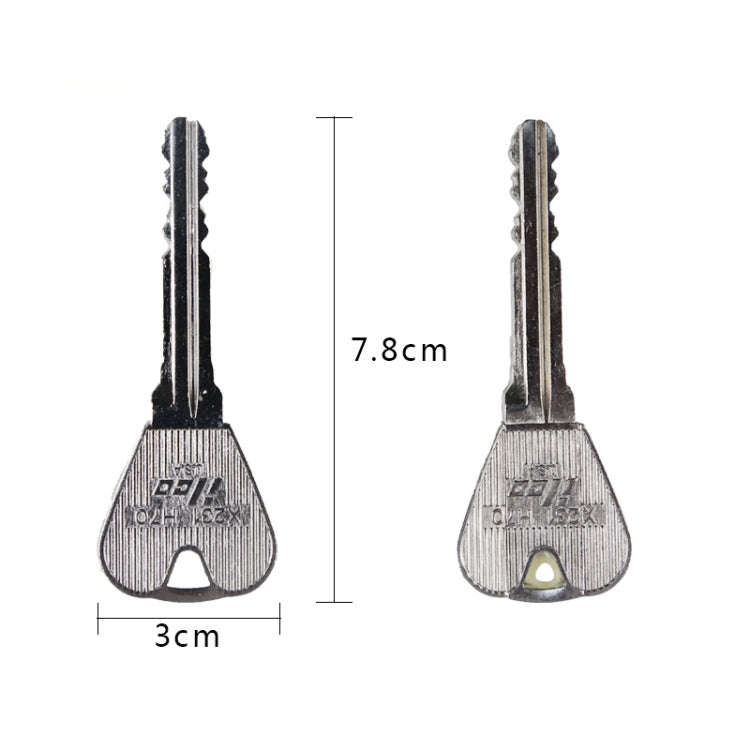 2 PCS Key Into Bottle Magic Props Deformable Magic Keys, Key Into Bottle