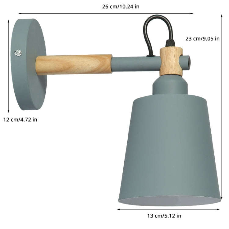 Staircase Aisle Bedside Bedroom Wall Lamp Creative Simple Background Restaurant Oblique Barrel Li...