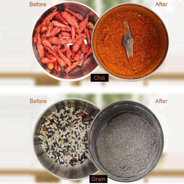 Multi-functional EU Plug Coffee Grinder Stainless Electric Herbs/Spices/Nuts/Grains/Coffee Bean G...