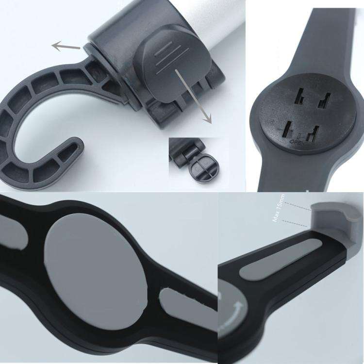 Auto Car Back Seat Headrest Universal Tablet Mounting Holder, 7-10.5 inch Tablet, 9.5-14.5 inch  ...