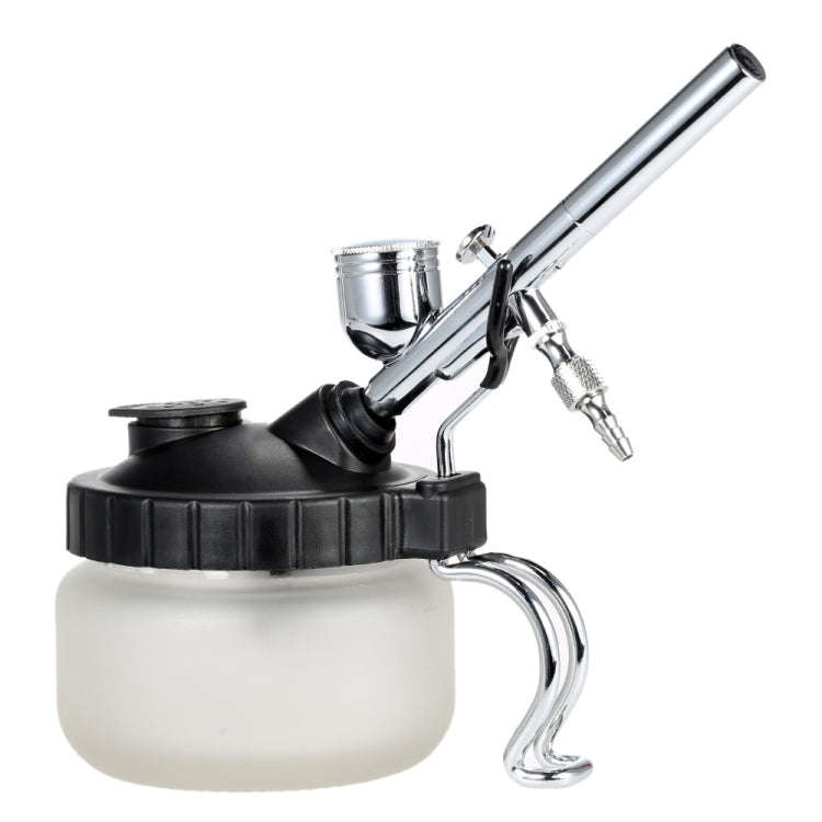 Multi-function Airbrush Cleaning Pot Model Air Pump Spray Paint Coloring Tool Waste Collection Bo...