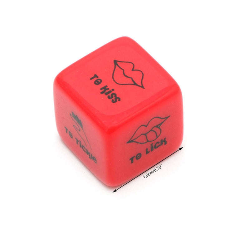 2 PCS Creative English Fun Dice Bar Family Party Game Tools, 2 PCS English Fun Dice