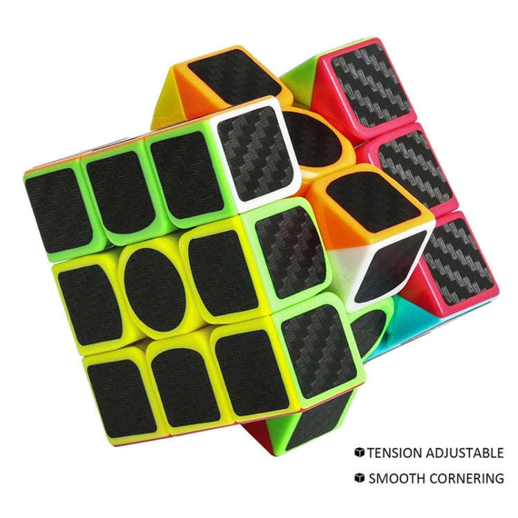 Carbon Fiber Membrane Third-order Magic Cube Children Educational Toys