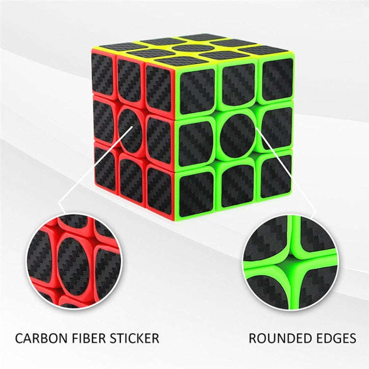 Carbon Fiber Membrane Third-order Magic Cube Children Educational Toys
