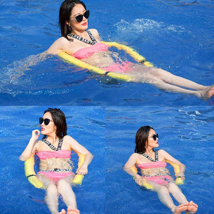Pool Floating Chair Swimming Pools Seats Floating Bed Chair Noodle Chairs, Swimming Floating Bed ...