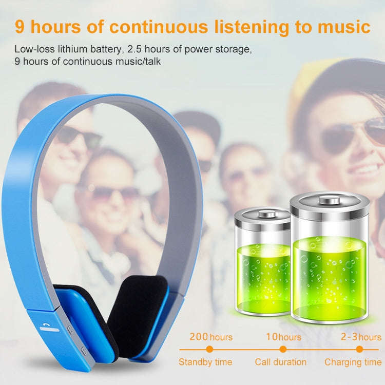 AEC BQ618 Smart Wireless Bluetooth Stereo Handsfree Earphone with Microphone, Support 3.5mm for P...