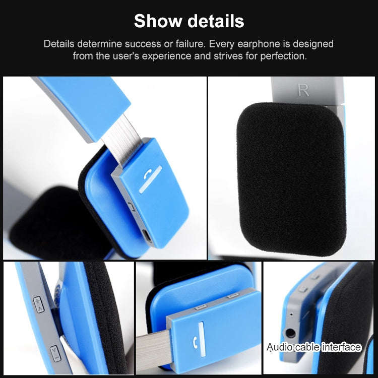 AEC BQ618 Smart Wireless Bluetooth Stereo Handsfree Earphone with Microphone, Support 3.5mm for P...