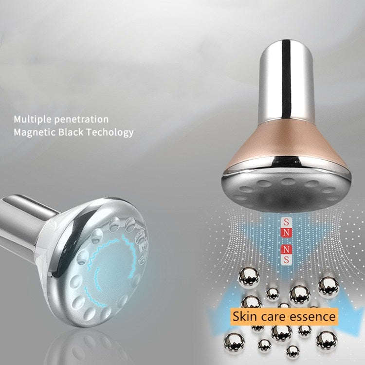 Small Dumbbell Reverse Magnetic Vibration Beauty Instrument Magnetic Mask Essential Oil Introduct...