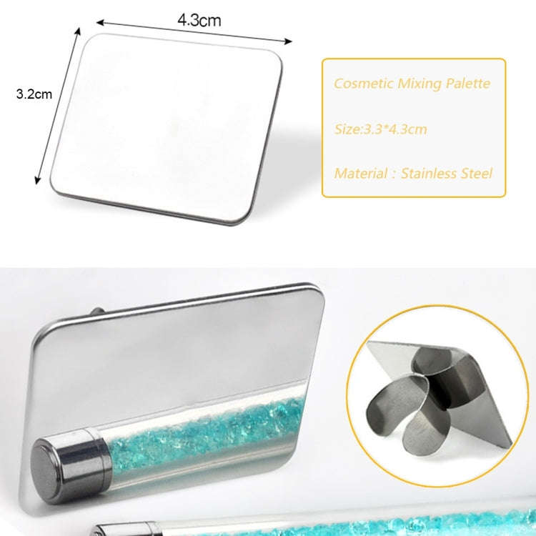 Salon Manicure Finger Ring Color Palette Make Up Cream Foundation Mixing Palette Cosmetic Make up...