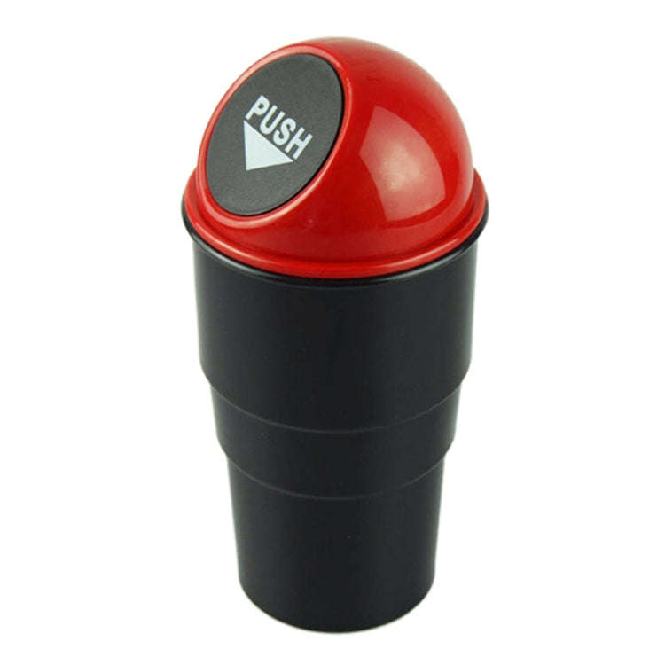 Universal Car Trash Bin Car Garbage Can Rubbish Dust Case Holder Bin Automobile Storage Bucket, R...