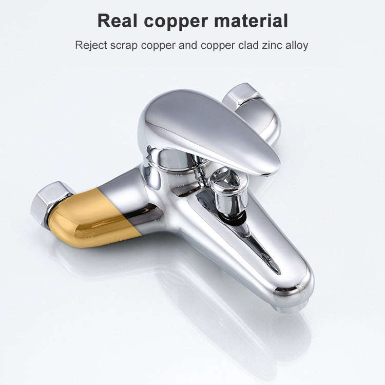 Copper Simple Two-speed Shower Set, Two-speed Shower Set