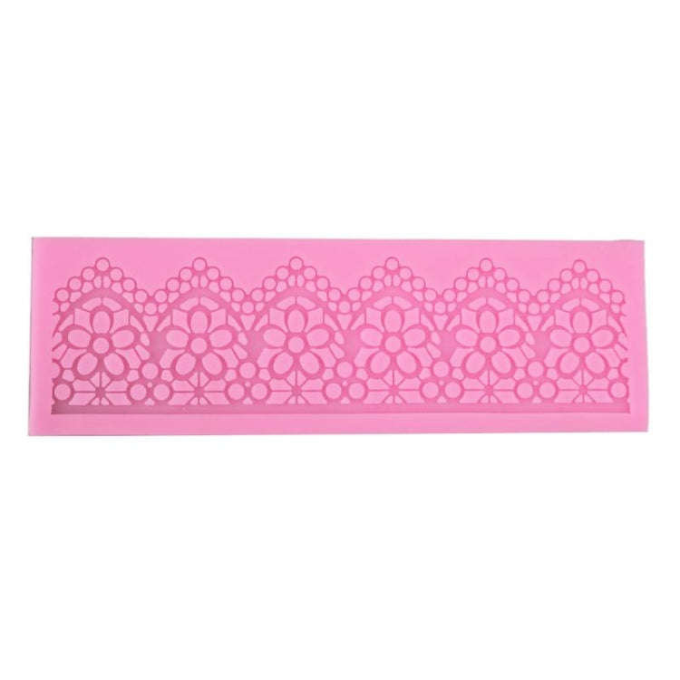 DIY Baking Tools Lace Silicone Moulds Fondant Cake Surrounding Decoration Tools Chocolate Mould, ...