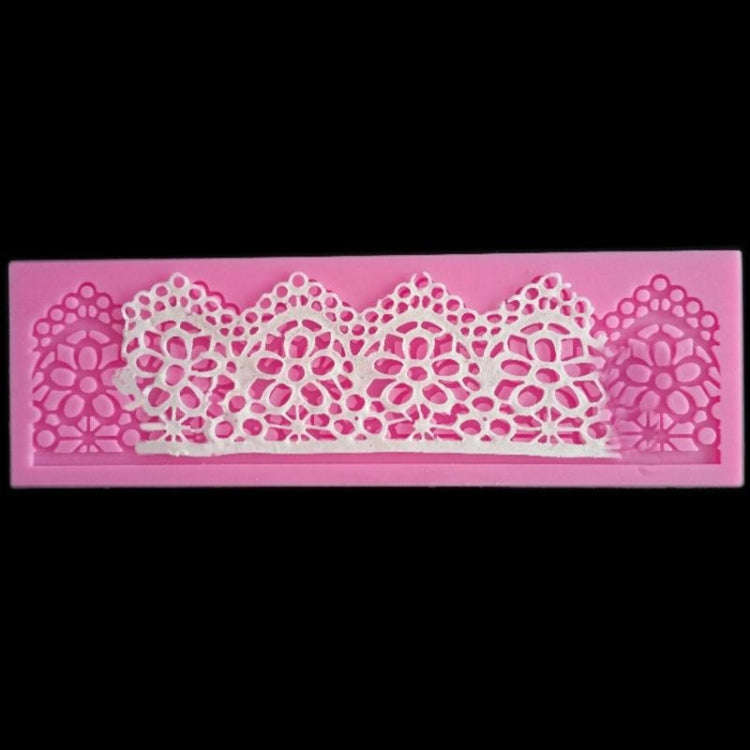 DIY Baking Tools Lace Silicone Moulds Fondant Cake Surrounding Decoration Tools Chocolate Mould, ...