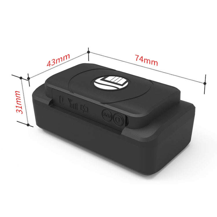 TK202B 2G Car Truck Vehicle Tracking GSM GPRS GPS Tracker Support AGPS, Battery Capacity: 5000MA,...