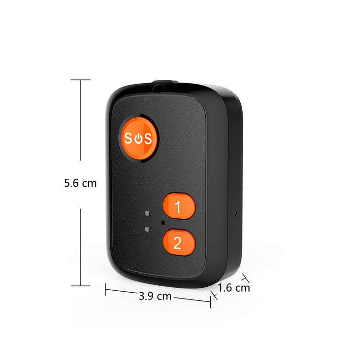 V51 A Style IP67 Waterproof 4G LTE 3G 2G GSM Elderly SOS Button Emergency Alarm GPS Tracker For A...