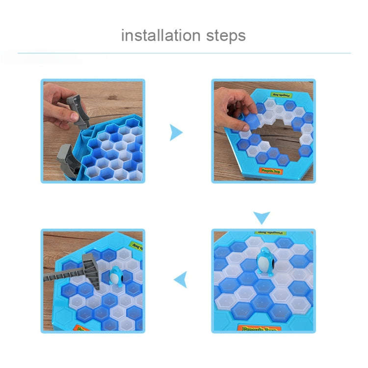 Family Game Penguin Trap Ice Breaking Saving Penguin, Random Package Delivery, Random Package