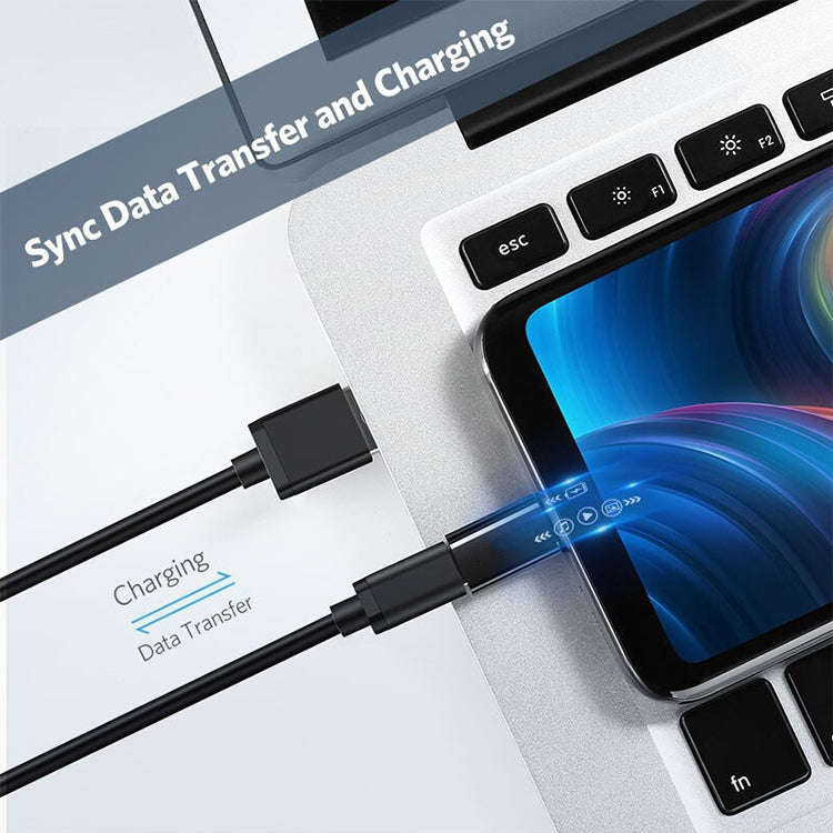 Micro USB Female to USB-C / Type-C OTG Adapter Charging Converter