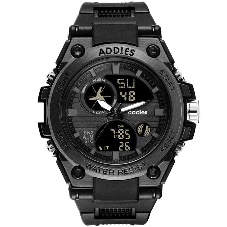 addies MY-1818 Luminous Three-window LED Outdoor Sports Multi-function Electronic Watch for Men, ...