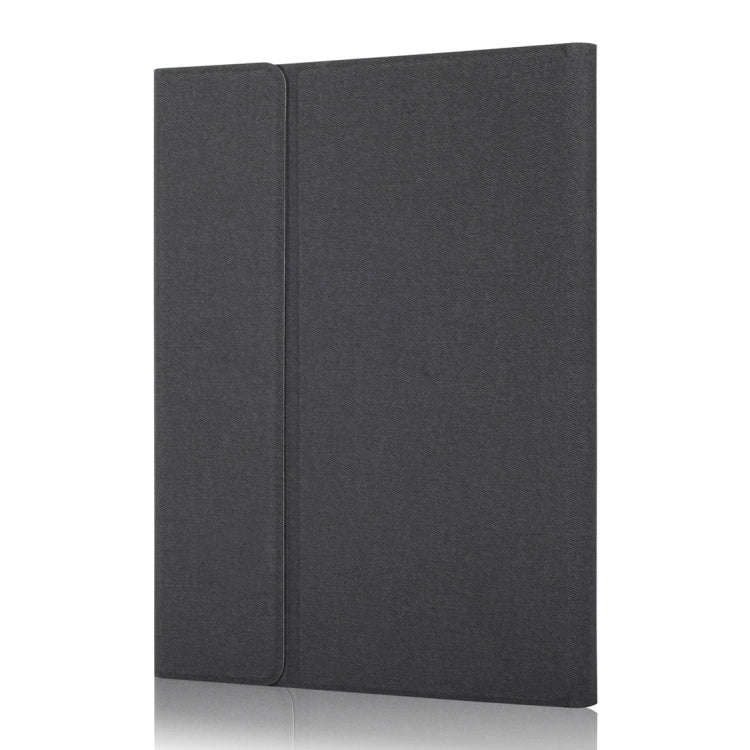 RK102C Detachable Magnetic Plastic Bluetooth Keyboard with Touchpad + Silk Pattern TPU Tablet Cas...