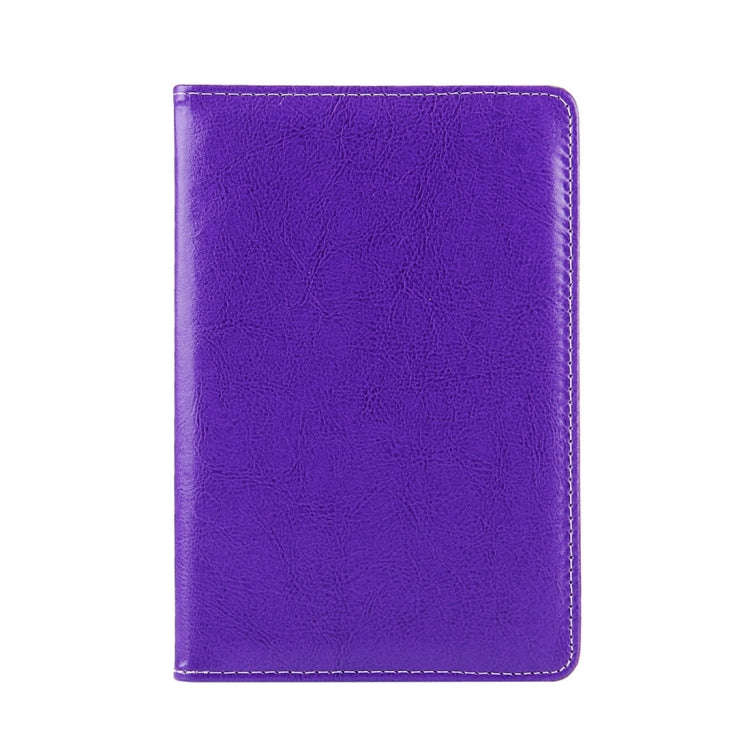 9 inch Tablets Leather Case Crazy Horse Texture 360 Degrees Rotation Protective Case Shell with H...