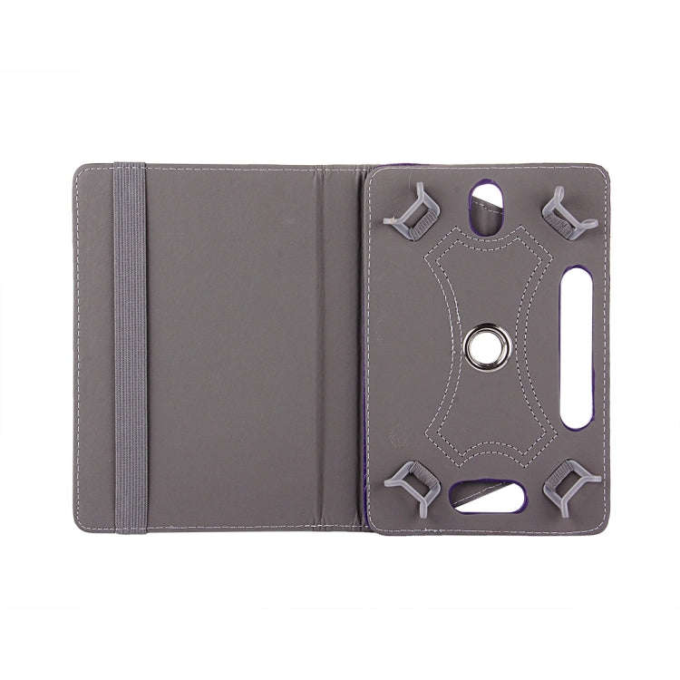 9 inch Tablets Leather Case Crazy Horse Texture 360 Degrees Rotation Protective Case Shell with H...