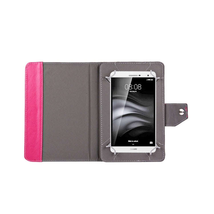 7 inch Tablets Leather Case Crazy Horse Texture Protective Case Shell with Holder for Galaxy Tab ...